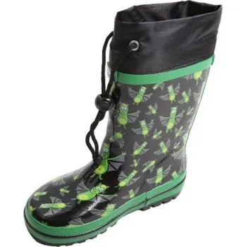 Chlapecké holínky Chlapecké holínky Wolf Y2201B černé netopýr