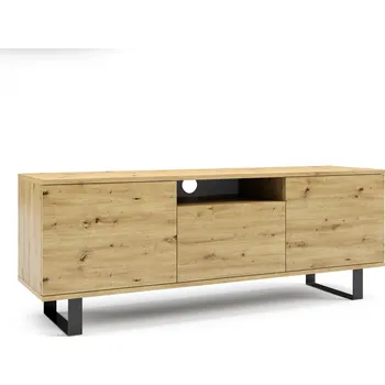 Jídelní stůl Televizní stolek RTV LOGAN 150 cm Dub artisan