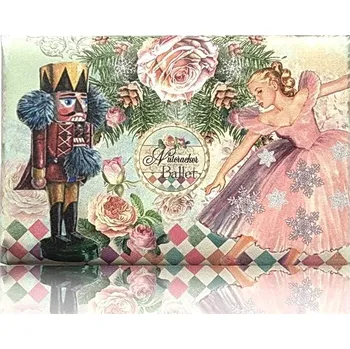 Mýdlo Soap Luxusní přírodní mýdlo 200g s vůní balené - Louskáček a Baletka