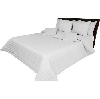 Přehoz na lůžko Luxusní a moderní přehoz na postel NMG-07 stříbrný Varianta: Rozměr přehozu (šířka x délka): 260x240cm