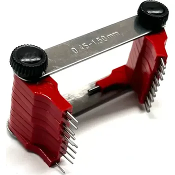 Měrka - tryska karburátoru 0,45 - 1,5 mm