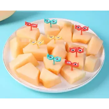 Party nádobí Napichovátka - BRÝLE - 8 ks (Značka: HOOMALL)