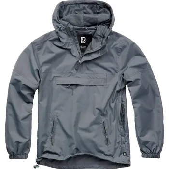 Pánská bunda BRANDIT Bunda SUMMER WINDBREAKER ŠEDÁ L ŠEDÁ - GREY