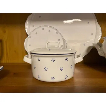 Prvorepublikový porcelánový kotlík