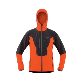 Pánská softshellová bunda Tilak Trango s kapucí 21 red/carbon M; Červená bunda + DÁREK DLE VÝBĚRU!