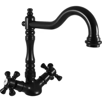 Slezák Rav Morava Retro ndřezová baterie stojánková 3/8 černá MK320.0/8CMAT