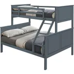 Patrová postel Nevil 200x140 Šedá