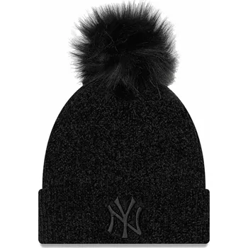 Čepice New Era New York Yankees Chenille Black Bobble čepice - 0 - černá - one-size