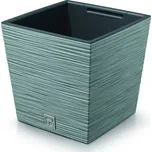 Prosperplast Květináč FURU SQUARE LOW 23,5cm šedá 7,5 l