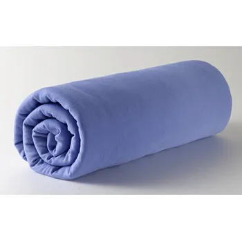 Prostěradlo 3Pagen Napínací prostěradlo světle modrá 100x200 cm