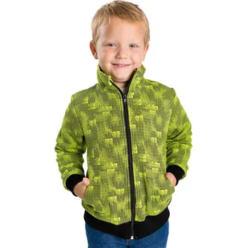 Chlapecká mikina Teplejší chlapecká mikina Betty mode zelená