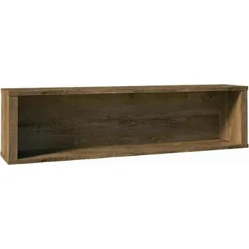 Nábytek Police, regál MONTANA W1 dub lefkas tmavý/smooth šedý 1