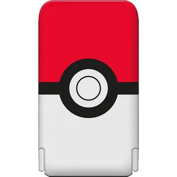 Powerbanka Externí baterie / Power bank POKÉMON - MagSafe / USB-C + stojánek - 5000 mAh - pokébal