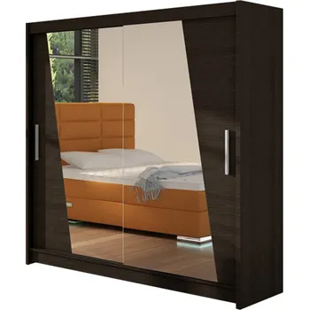 Šatní skříň Velká šatní skříň BEGA XIV - Čokoláda