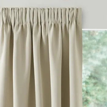 Závěs Blancheporte Saténový zatemňovací závěs zn. Colombine perlová šedá 135x180 cm