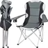 rybářské křeslo Trizand 23674 rybářské křeslo černé/šedé