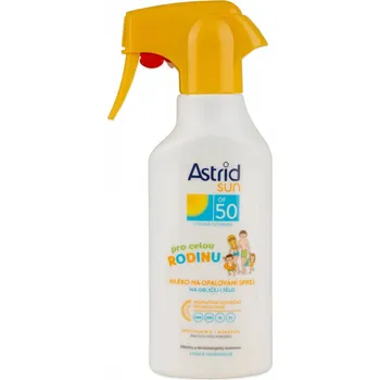 Opalování Hütermann Astrid Sun mléko na opalování 270ml OF50 Rodinné sprej