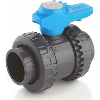 Ventil Kulový dvoucestný ventil PVC - 25mm - FIP Easyfit