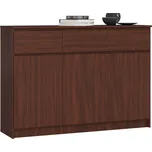 Komoda K140 3D3SZ wenge