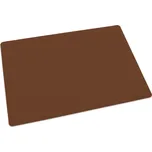 Vál silikonový hnědá 60x50x0,08 cm
