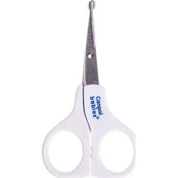 teploměr do vody pro miminko CANPOL BABIES Nůžky s kulatou špičkou bílé