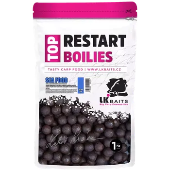 Boilies LK Baits Top ReStart Boilies Sea Food 14 mm, 1kg