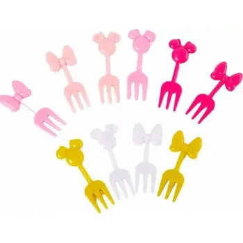 Party nádobí Napichovátka - MINNIE & DAISY - 10 ks (Značka: JETTING)