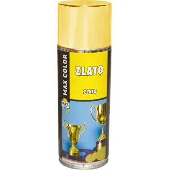 Barva ve spreji MAX COLOR - Zlato 2728 400ml AE - 400 ml - zlatá