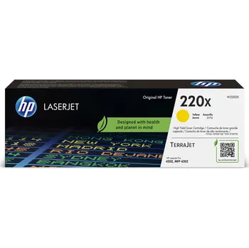 Počítačové příslušenství HP 220X Yellow Original LaserJet Toner Cartridge (5,500 pages)