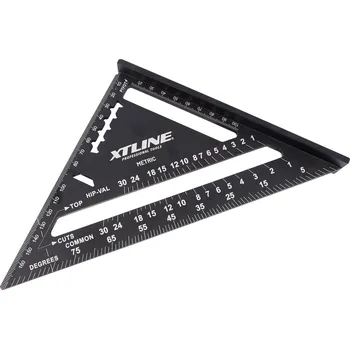 Úhloměr XTLINE Úhelník tesařský multifunkční | 150 mm