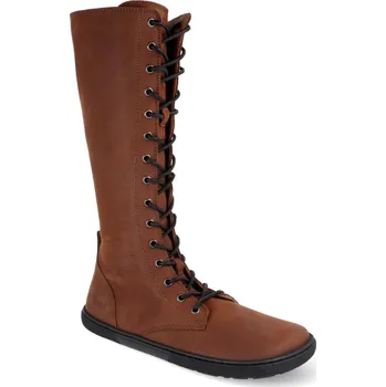 Dámské kozačky Barefoot dámské kozačky Koel - Flora Adult čokoládové Velikost: 43