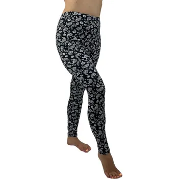 Dámské legíny NOVINKA- Dámské dlouhé legíny s ornamenty