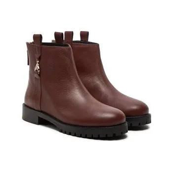 Dámské kozačky Polokozačky Patrizia Pepe 8Y0104/L034-B810 Hnědá 36