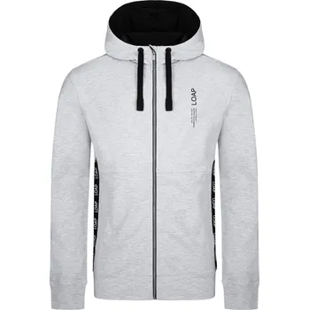 Pánská mikina Pánská mikina Loap Ewolucion šedá