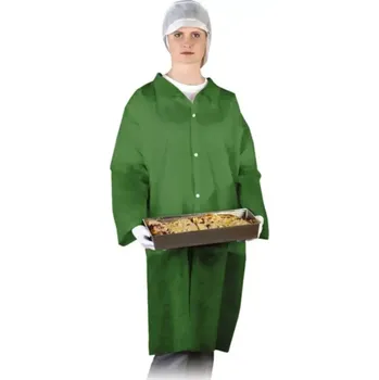 Pracovní zástěra Reis FLAB Z zástěra zelená 10 KS M-3XL