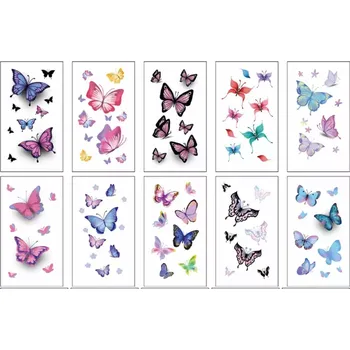 Odstranitelné tetování Dětské dočasné tetování - MOTÝLCI 1 (Značka: SPADABRAVO)