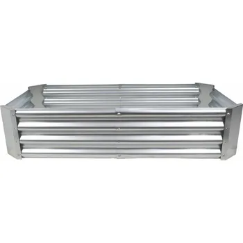 Vyvýšený záhon Vyvýšený záhon obdélník 140 x 60 x 30 cm pozinkovaný