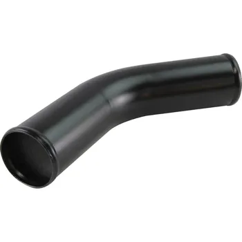 Fitinka Hliníková rúra - koleno 45°, 55mm (2,17"), černá matná