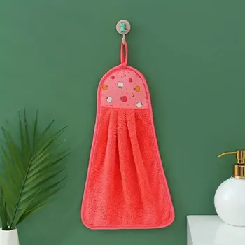 Ručník Ručník do školky - JABLÍČKO - červený (Značka: ESTON)