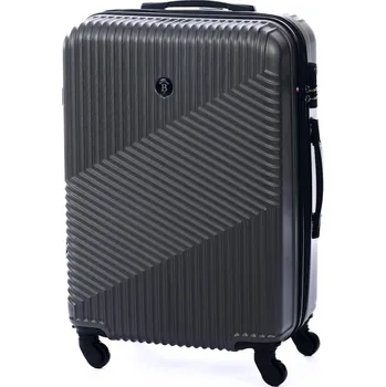 Cestovní kufr BERTOO Milano - tmavě šedý 70 l, 65x45x26 cm, XL