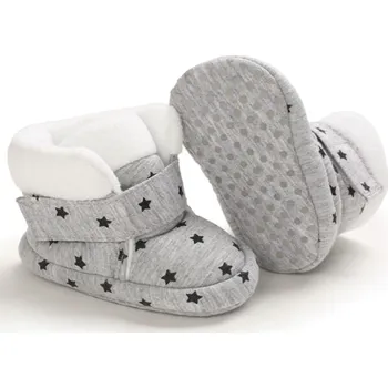 Capáčky Zateplené kotníčkové capáčky - HVĚZDIČKY (6-12m) (Značka: VALEN)