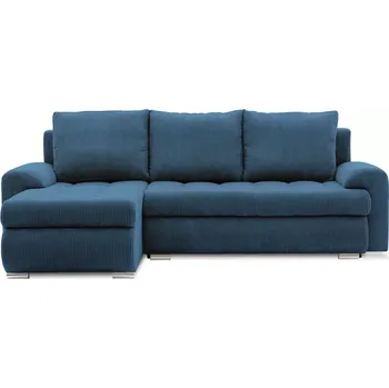 Sedací souprava Rozkládací rohová sedačka TARGIO modrá
