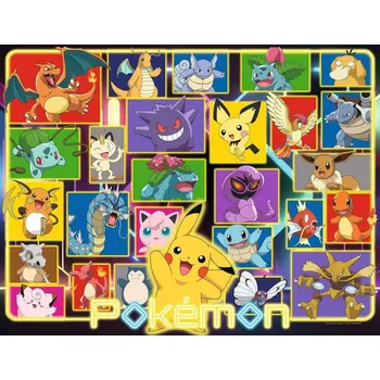 RAVENSBURGER Puzzle Zářící Pokémoni 2000 dílků