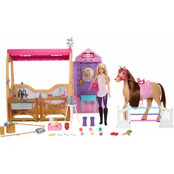Mattel Barbie Mysteries: The Great Horse Hunt - Ultimate Horse Play Building