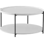 MOB Konferenční stolek Tempo Kondela LAPIN (bílá + černá)
