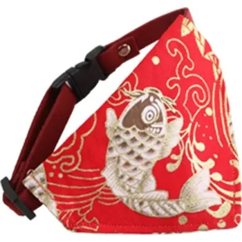 Obojek pro psa Nastavitelný kočičí obojek s motýlkem - 19,M (18-33 cm)