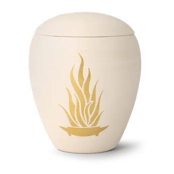 Smuteční dekorace Keramická urna Siena - Plamen
