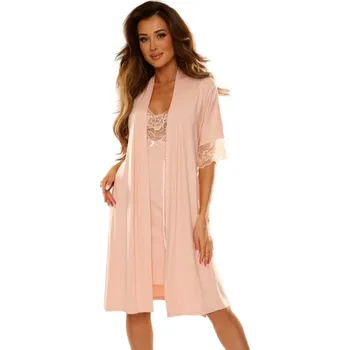 Dámský župan Dámský župan DE LAFENSE.1012 béžová S 0