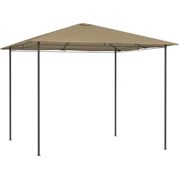 Zahradní altán vidaXL Marketos Altán 3 x 3 x 2,6 m taupe 160 g/m²