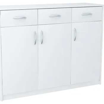 Šatní skříň Komoda JULIA K13D3 Bílá